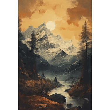 Dark Mountain Canvas
